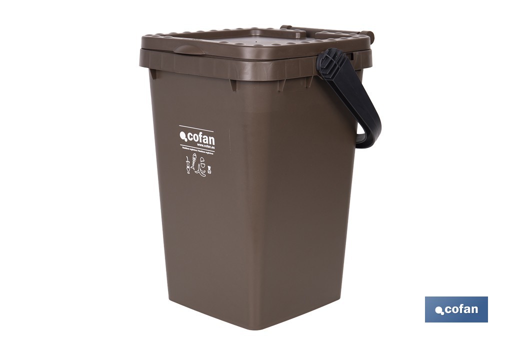 Contenedor Marrón para Residuos Orgánicos - Cofan