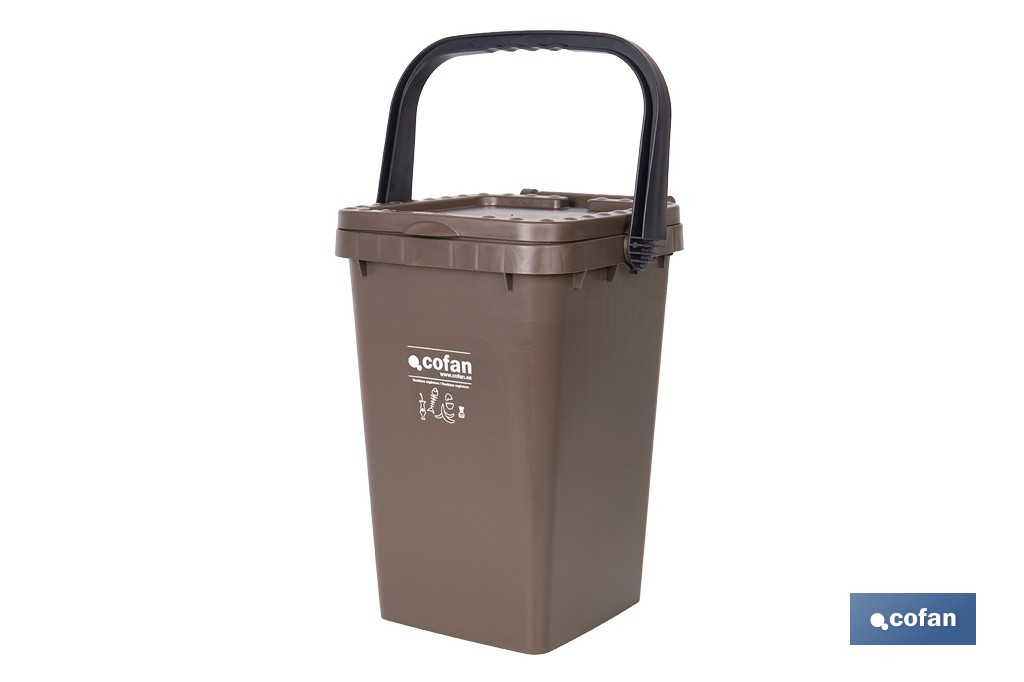 Contenedor Marrón para Residuos Orgánicos - Cofan