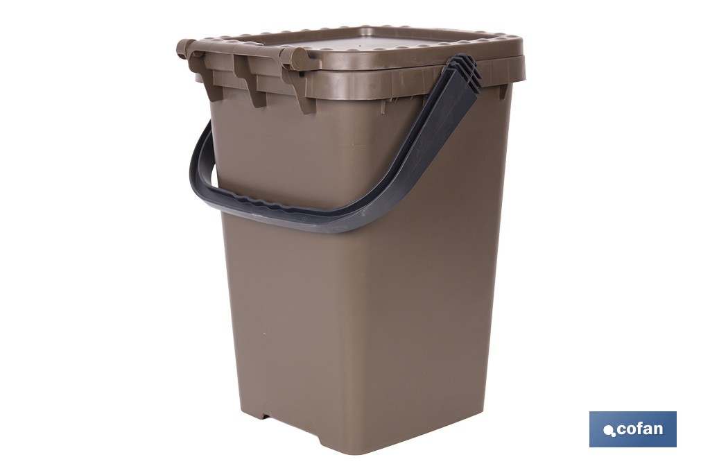 Contenedor Marrón para Residuos Orgánicos - Cofan