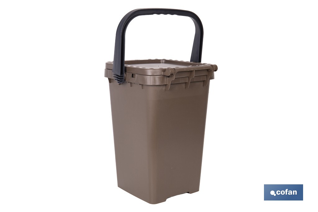 Contenedor Marrón para Residuos Orgánicos - Cofan