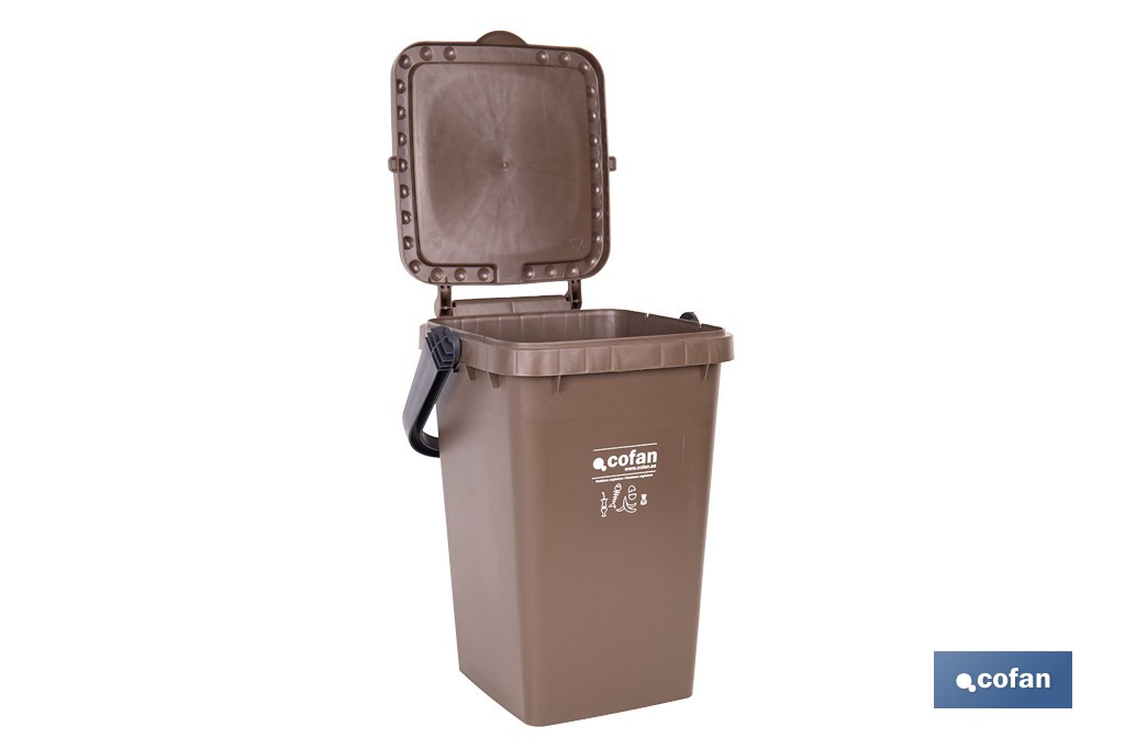 Contenedor Marrón para Residuos Orgánicos - Cofan