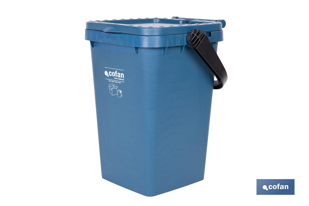 Contentor Azul para Papel e Cartão - Cofan