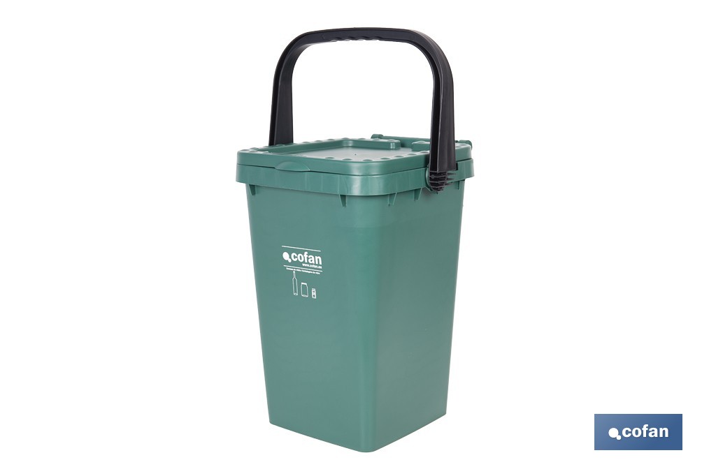 Contenedor Verde para Vidrio - Cofan