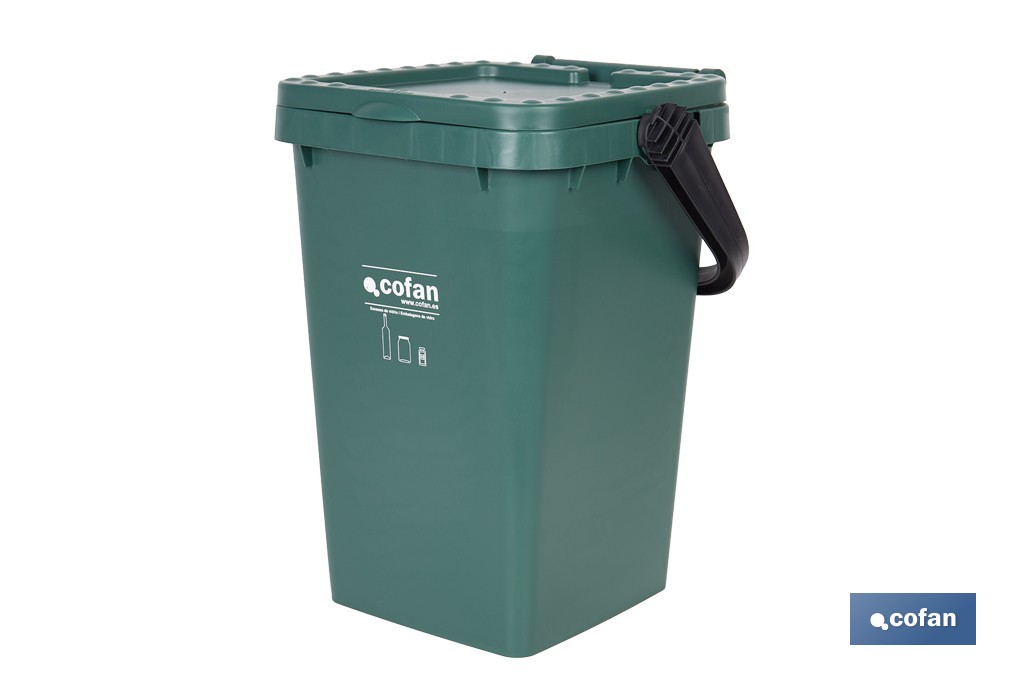 Contenedor Verde para Vidrio - Cofan