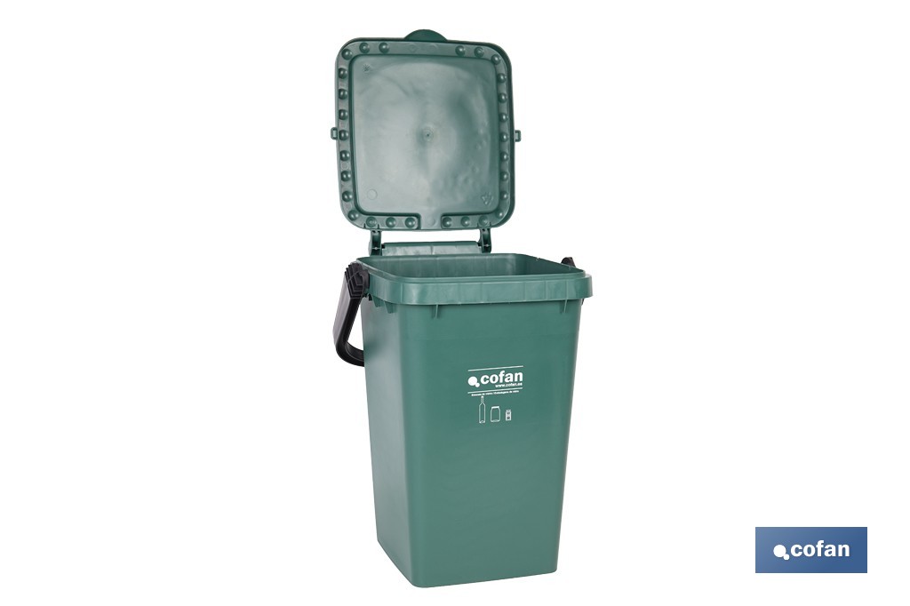 Contenedor Verde para Vidrio - Cofan