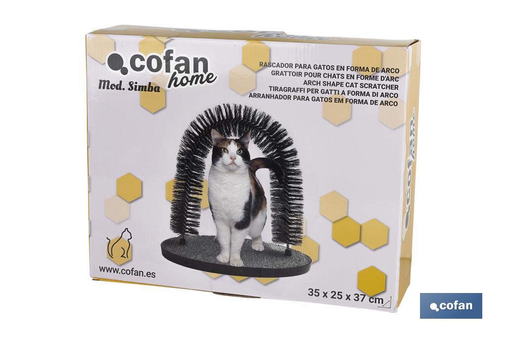 Grattoir pour Chats | Soins pour l'animal de compagnie | Arc Masseur - Cofan