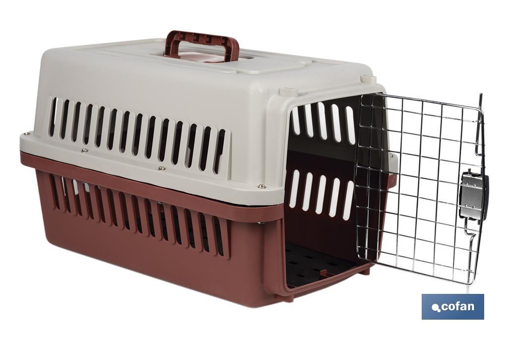 Transportadora para Animais de Estimação Modelo | Medidas: 58 x 37 x 35 cm - Cofan