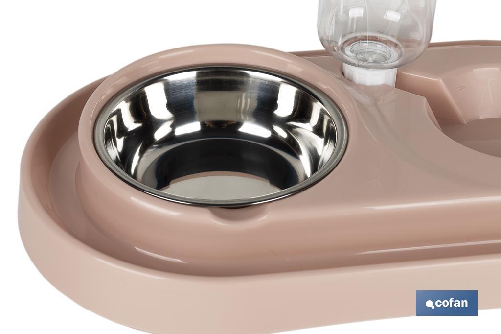 Food and water dispenser | Pet accessories | Nude Colour - Cofan