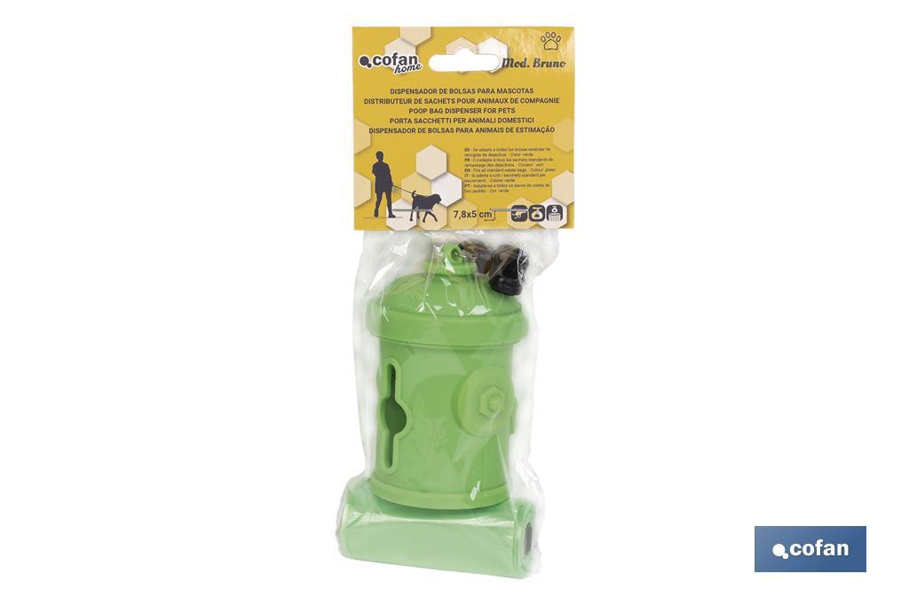 Poop bag dispenser for pets | Available in various colours - Cofan