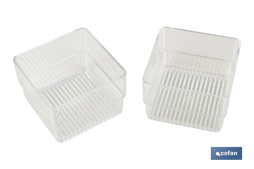 Set organizador de 5 piezas | Organizador multiusos| Ideal para organizar y almacenar - Cofan