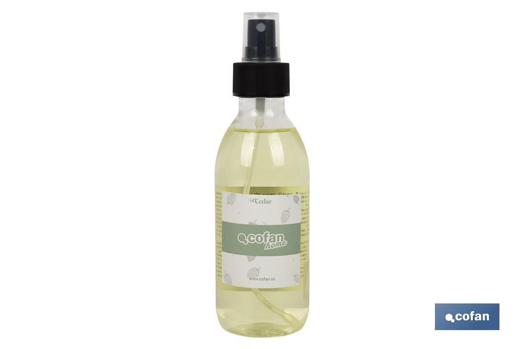 Profumo per ambienti | Profumo spray | Aroma al cedro - Cofan