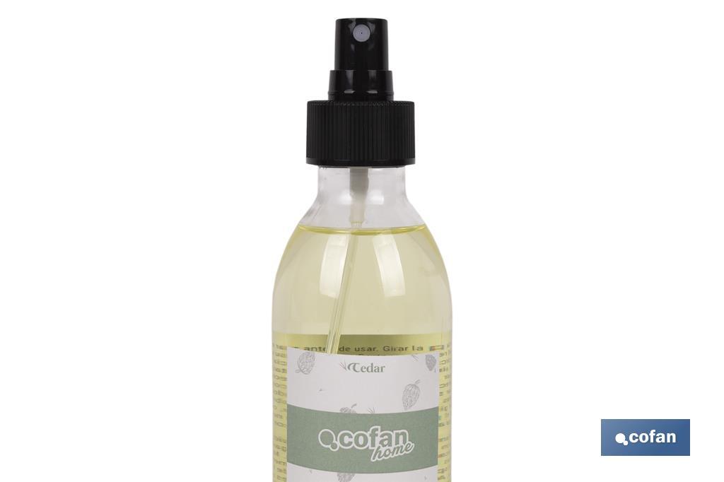 Profumo per ambienti | Profumo spray | Aroma al cedro - Cofan