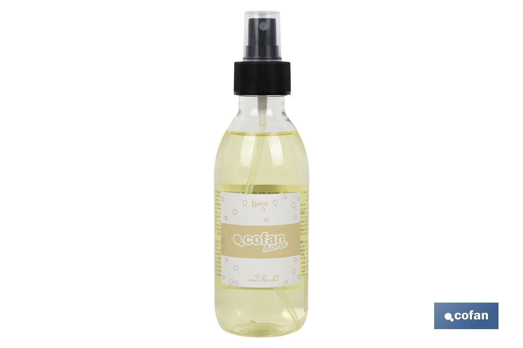 Profumo per ambienti | Profumo spray | Aroma di lino - Cofan