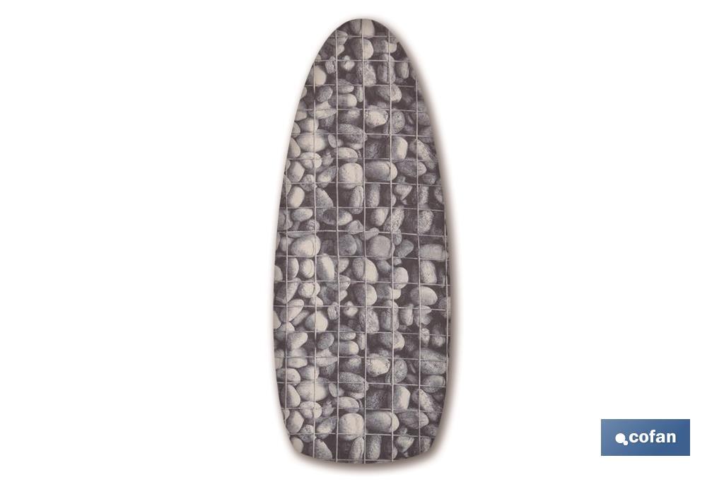 Funda para Tabla de Planchar | Material Algodón | Acolchada | Medidas 140 x 60 cm | Modelo 12 | Universal - Cofan