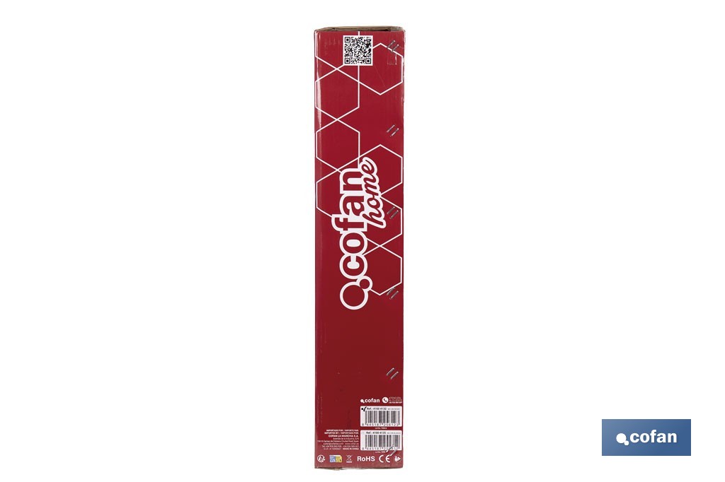 Radiador de mica 2000 W con termostato ajustable | Calefactor silencioso portátil de bajo consumo| Disponible en diferentes colores - Cofan