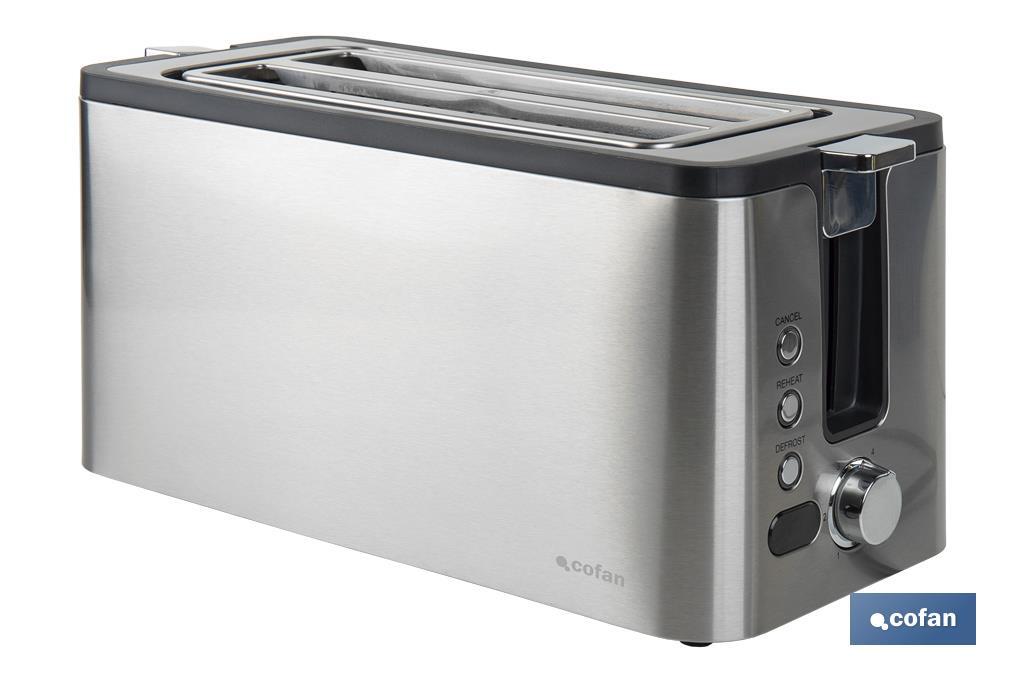 Toaster with two slots, Pasiego Model - Cofan