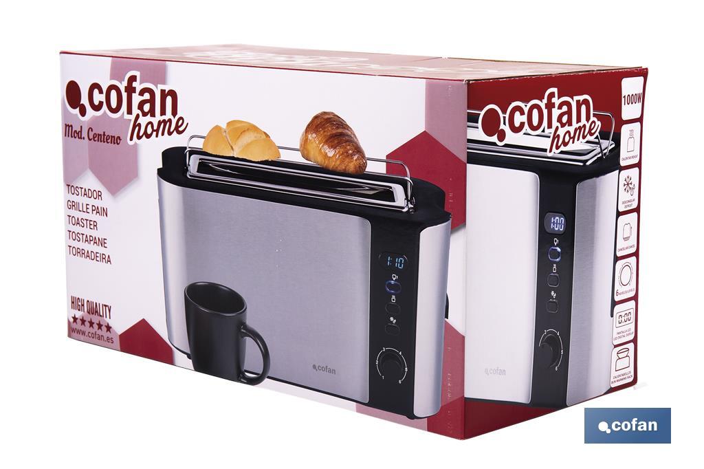 Tostador una ranura Modelo Centeno - Cofan