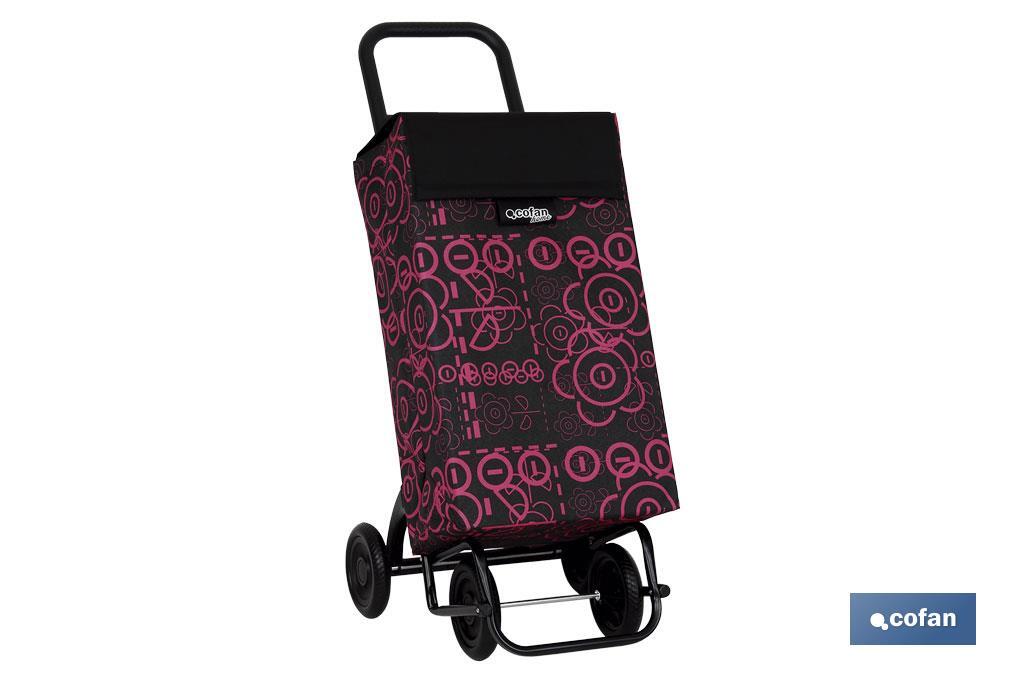 Carro Compra 4 Ruedas Mod.Maggio Fucsia - Cofan