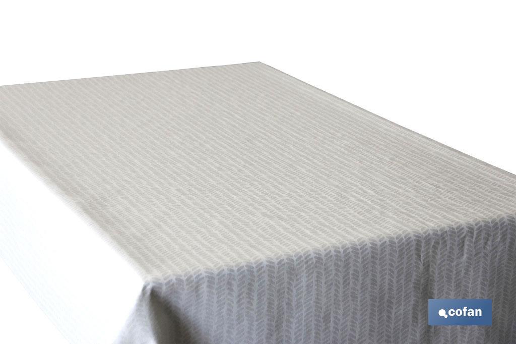 Resin-coated tablecloth roll with spike pattern design | Size: 1,40 x 20 m. - Cofan