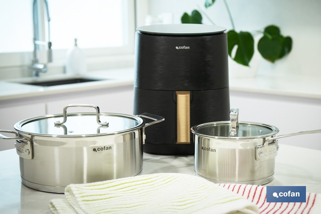 Friteuse à air chaud sans huile | Capacité de 3,5 litres - Cofan