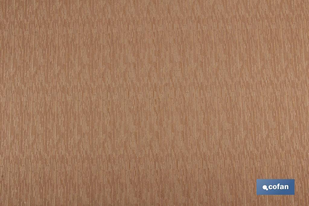 Alfombra Jacquard lisa | Color beige | Antideslizante - Cofan