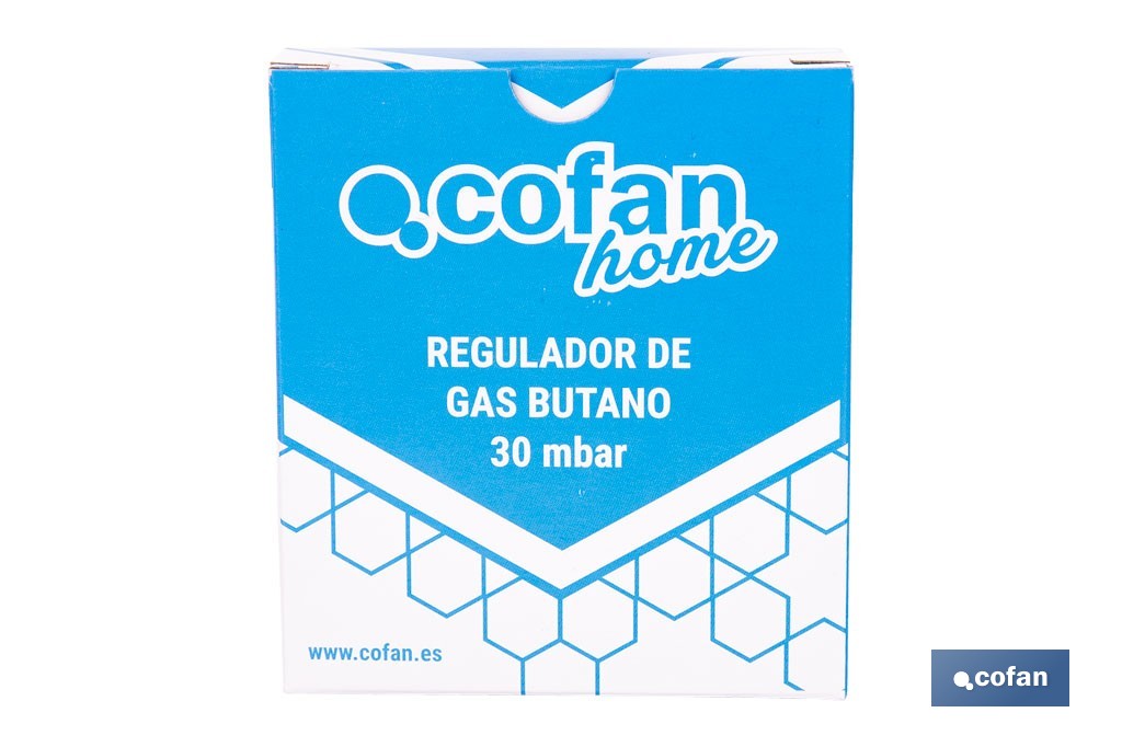 Regulador de Gas Butano/Propano | De Uso Doméstico | Regulador para Bombona de butano - Cofan