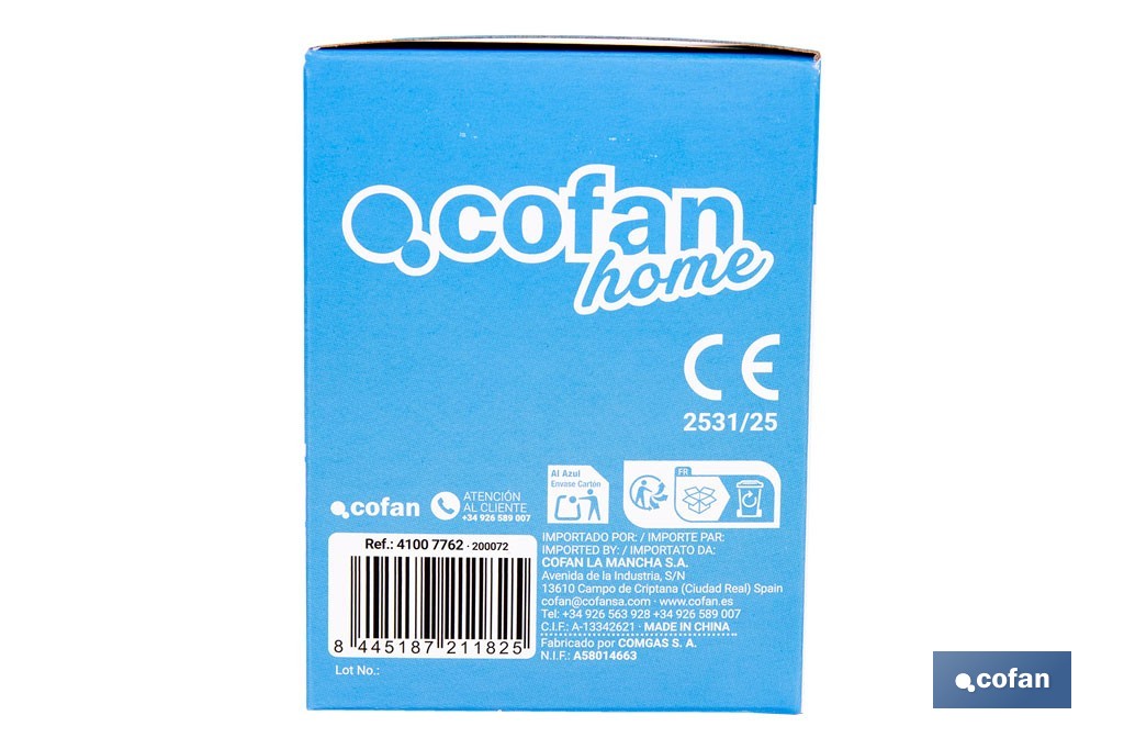 Regulador de Gas Butano/Propano | De Uso Doméstico | Regulador para Bombona de butano - Cofan