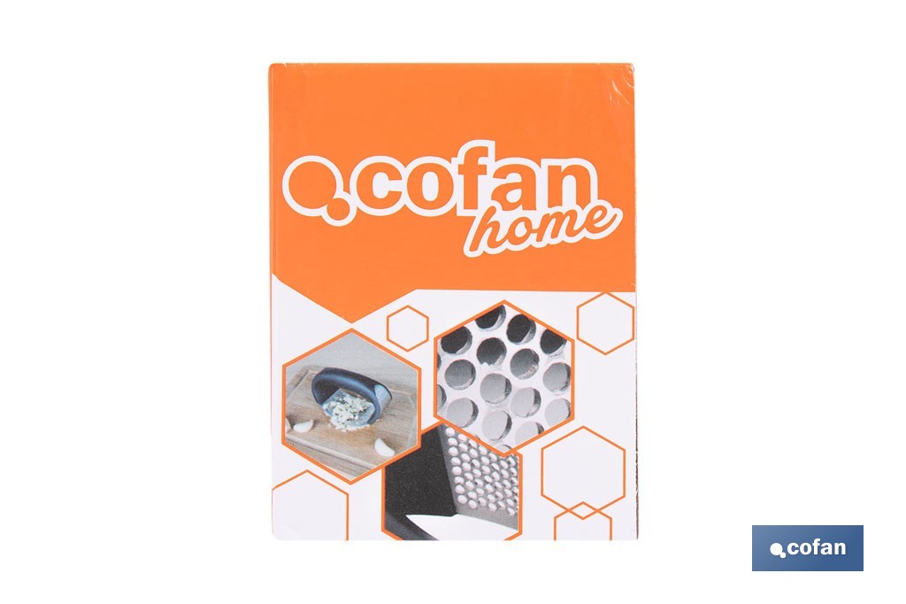 Prensador de ajos ergonómico | Material: acero inoxidable | Apto para lavavajillas, fácil de limpiar - Cofan