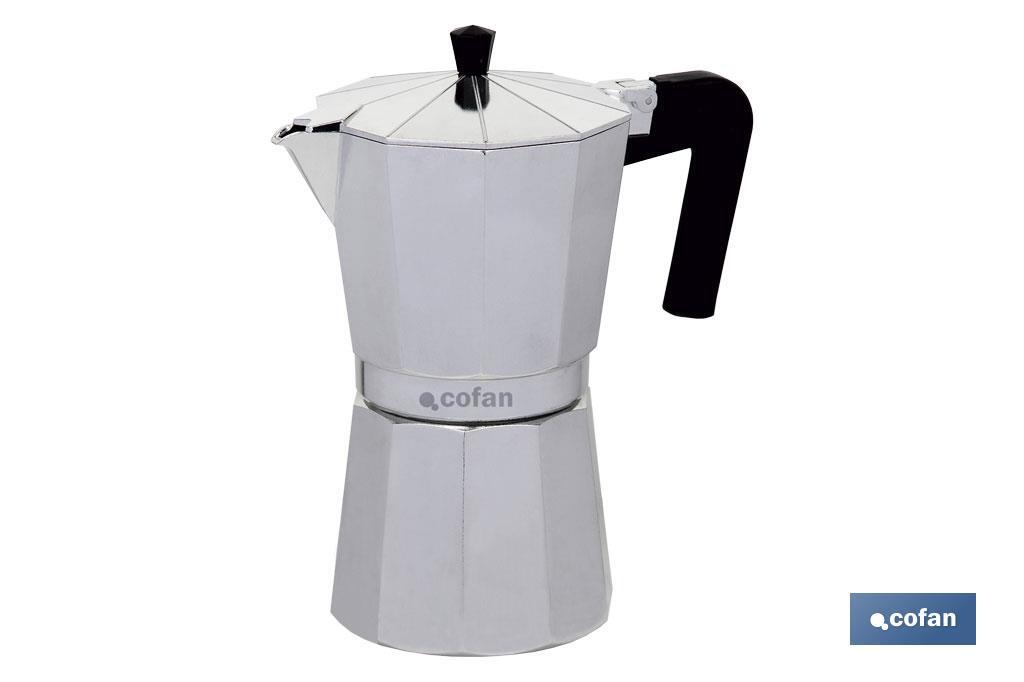 Cafetera Modelo Provenza | Capacidades diferenes | Fabricada en Alumino | Para Inducción | Cafetera Cofan - Cofan