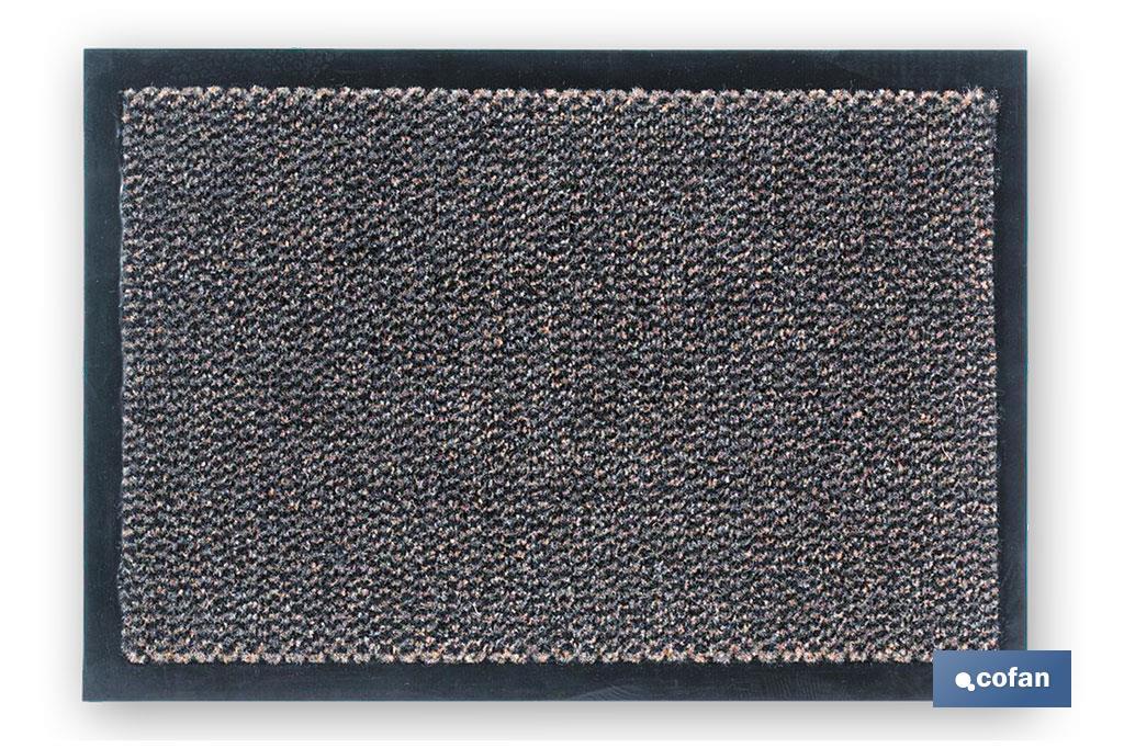 Felpudo Interior | Fabricado en Polipropileno | Medidas 40 x 60 cm | Felpudo Antideslizante - Cofan