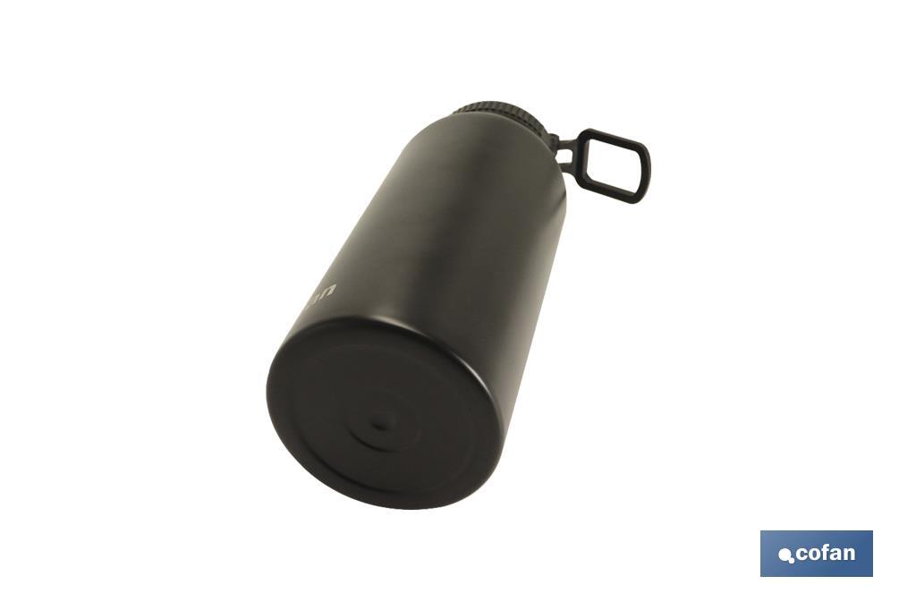 Extreme sports water bottle | Black | Capacity: 550ml or 950ml - Cofan