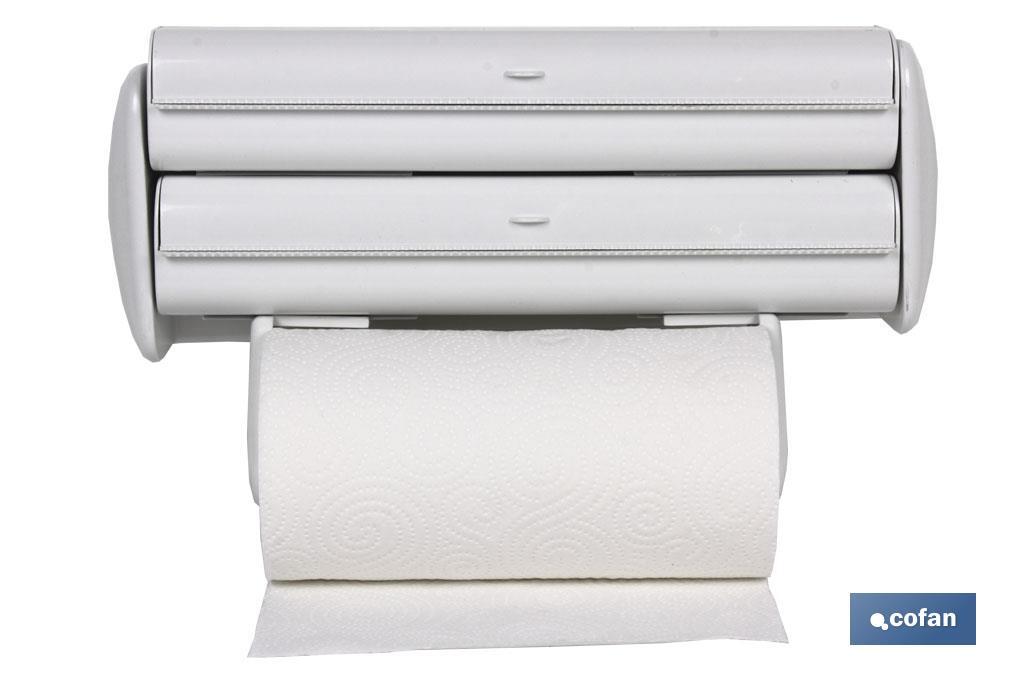 Portarrollos Cocina Triple Cofan