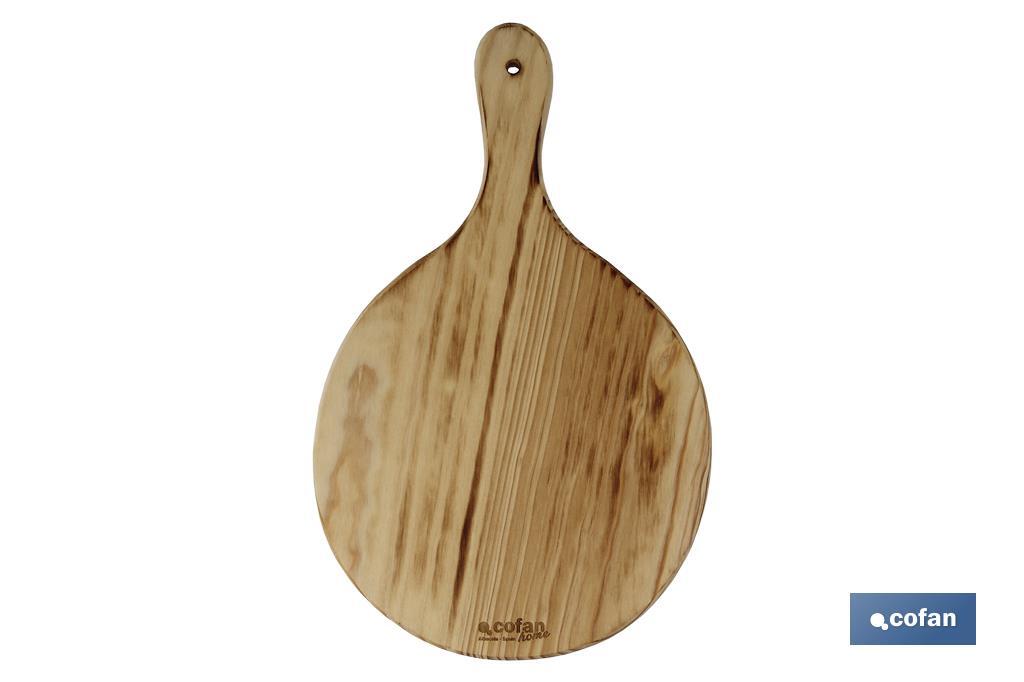 Chopping Board | Wood | Round Shape | Board for Chopping Food - Cofan