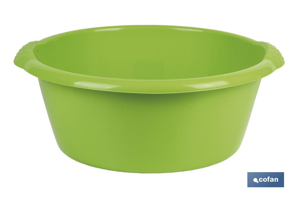 Blue washing-up bowl | Udai Model |  Capacity: 3, 6, 10, 15 or 25 L | Polypropylene | Multipurpose washing-up bowl - Cofan