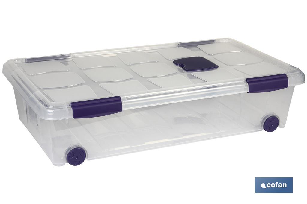 CAJA ORDENACION Nº08 61,5X44X46,5 86L C/RUEDAS HH