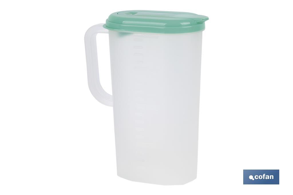 Water jug | 2-litre capacity | Available in three colours - Cofan