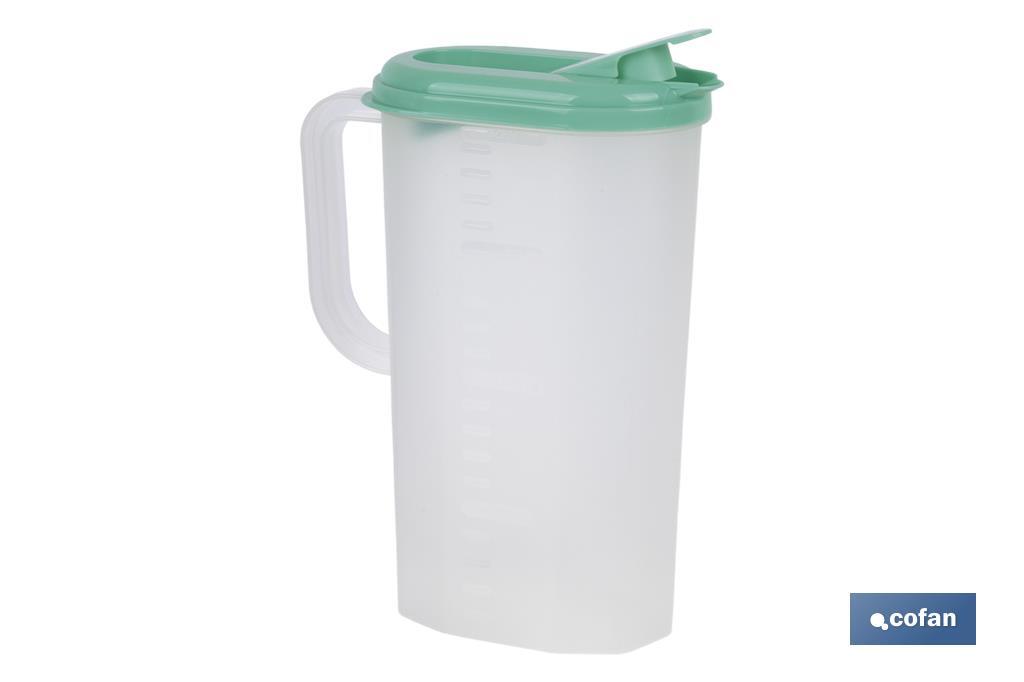 Water jug | 2-litre capacity | Available in three colours - Cofan