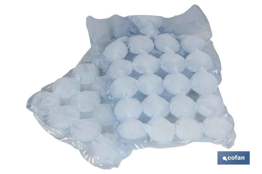 Ice cube bags | Size: 25 x 18.7cm | Box of 10 pieces - Cofan