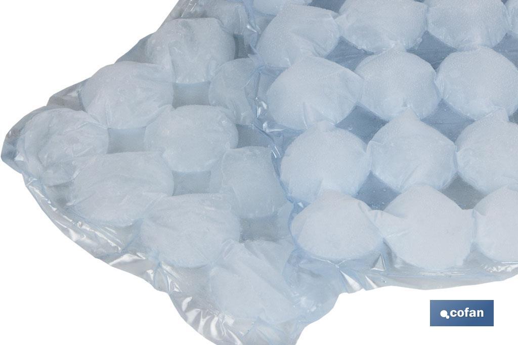 Ice cube bags | Size: 25 x 18.7cm | Box of 10 pieces - Cofan