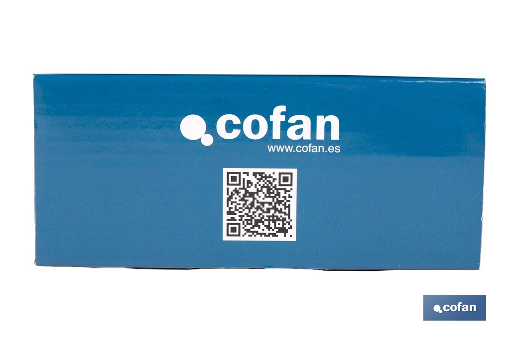 Grifo mezclador de pared con acabado cromado | Adecuado para cocina y lavadero | Disponible en diferentes distancias entre ejes - Cofan