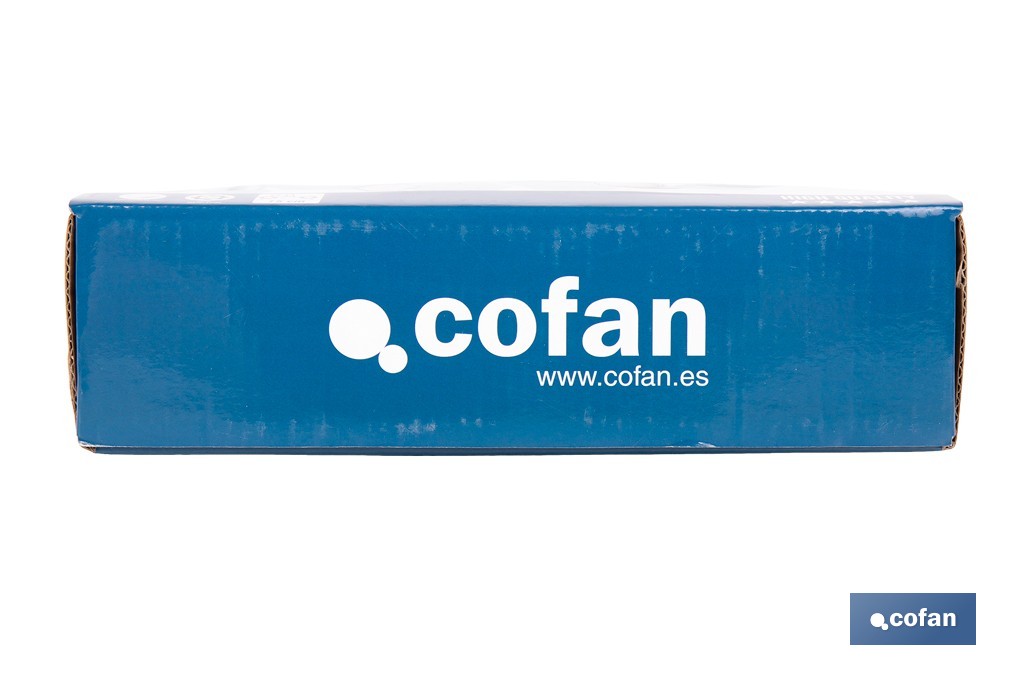 Grifo mezclador de pared con acabado cromado | Adecuado para cocina y lavadero | Disponible en diferentes distancias entre ejes - Cofan