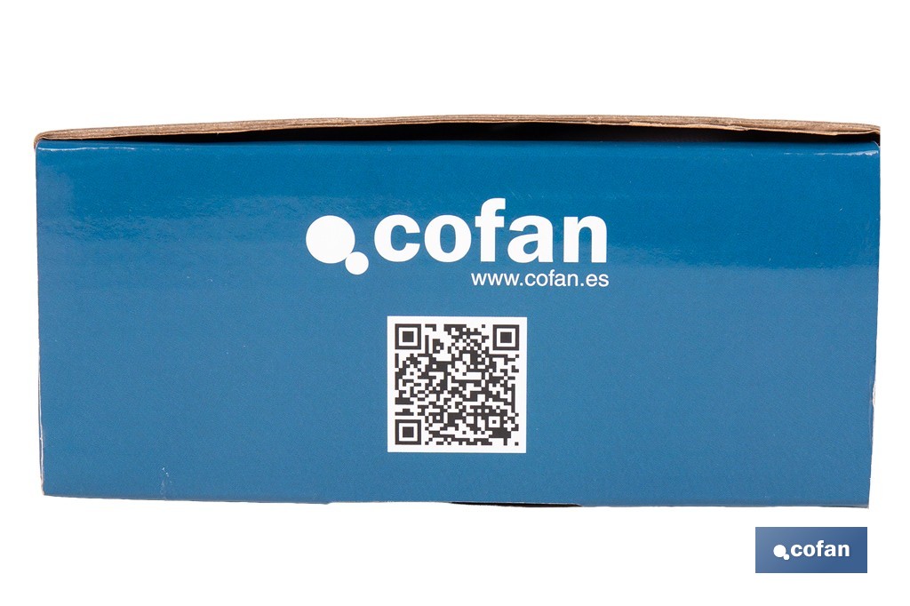 Grifo mezclador de pared con acabado cromado | Adecuado para cocina y lavadero | Disponible en diferentes distancias entre ejes - Cofan