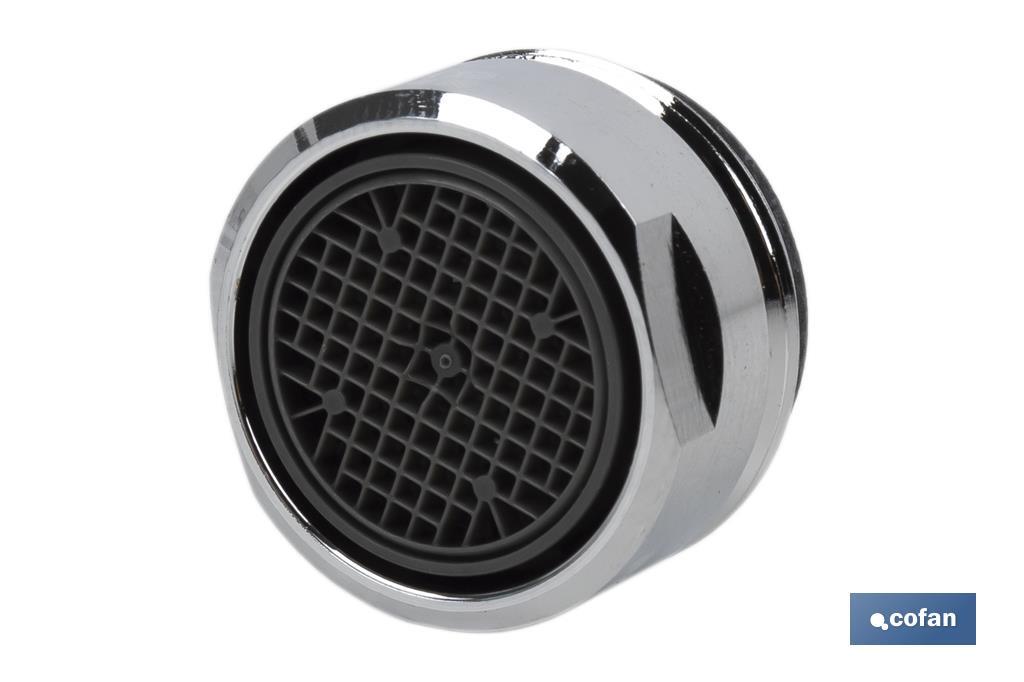 Filtro de Grifo Aireador | Métrica 24 y 28 mm | Sistema de Ahorro de Agua al 50% - Cofan