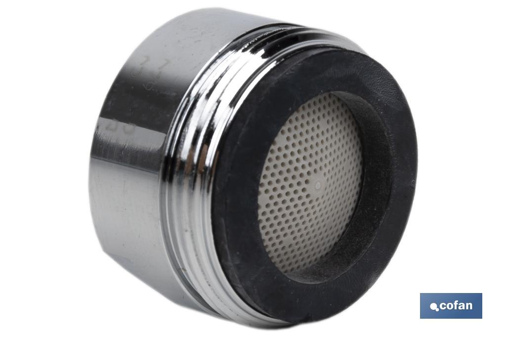 Filtro de Grifo Aireador | Métrica 24 | Sistema de Ahorro de Agua al 50% - Cofan