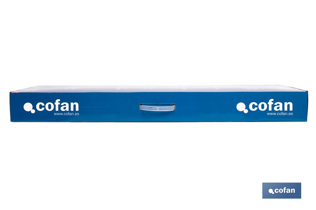 Columna de Ducha con Grifo Monomando Cromado | Con Filtro de Ahorro de Agua - Cofan
