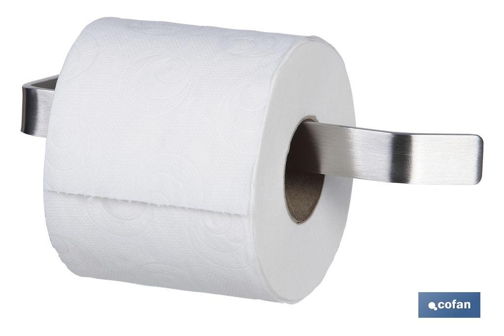 Portarrollos de papel Higiénico | Modelo Madeira | En Acero Inoxidable 304 Satinado - Cofan