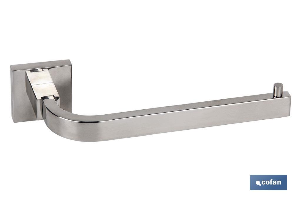 Toallero de Acero Inoxidable 304 Satinado | Modelo Marvao | Medida 24,7 x 8,3 x 5,3 cm - Cofan