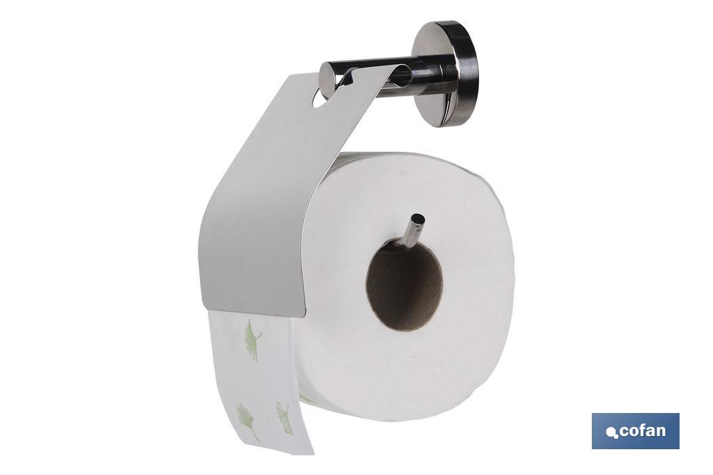 Porte-rouleau de papier toilette | Modèle Lagoa | En Acier inoxydable 304 Brillant - Cofan