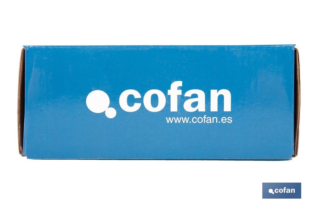 Grifo monomando para bidé con acabado cromado | Incluye latiguillos de acero inoxidable | Gama Évian - Cofan