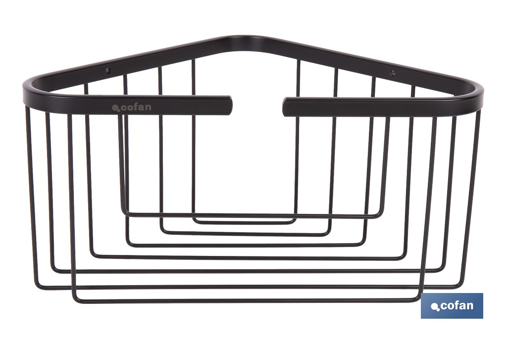  Panier de Salle de Bain | D'Angle | Fabriqué en Acier Inoxydable 304 - Cofan